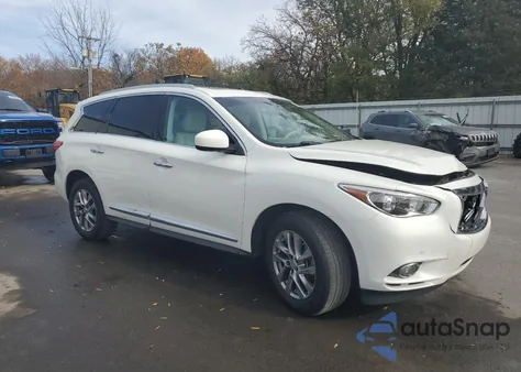 2013 Infiniti Jx35 из США, поврежденный, VIN 5N1AL0MMXDC320614
